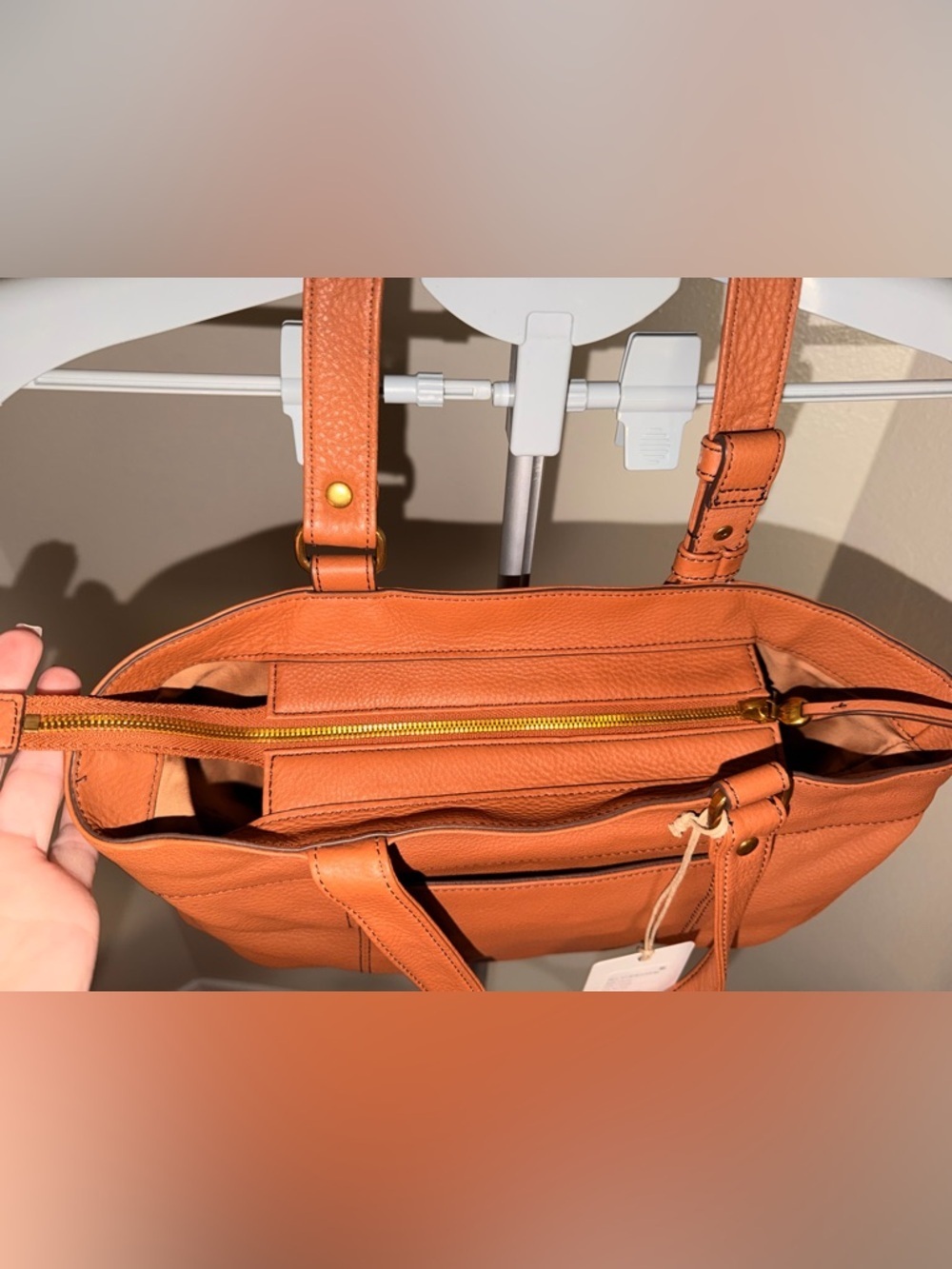HOBO Autry Leather Satchel NWT - Picture 13 of 15
